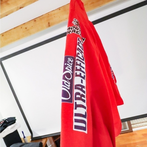 COPY - MORGAN RACING Red  long sleeve race tee - Picture 3 of 3